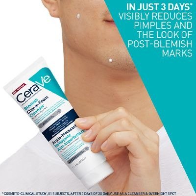 Cerave Blemish Clay to Foam Cleanser 118ml