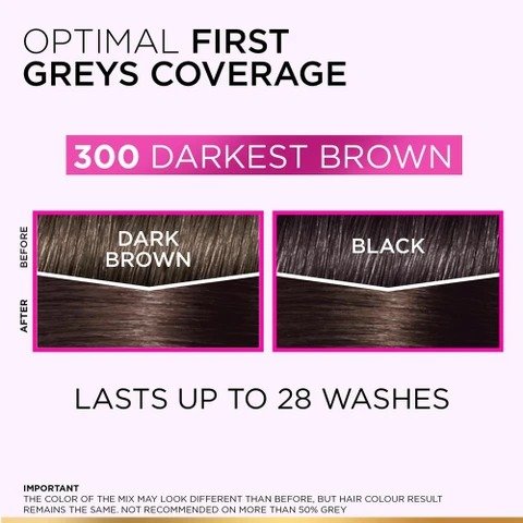 Loreal Darkest Brown Casting Creme Gloss 300